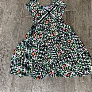 Girls printed dress